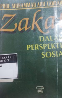 Zakat; Dalam Perspektif Sosial