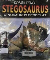 Komik Dino Stegosaurus Dinosaurus Berpelat