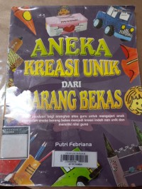 Aneka Kreasi Unik dari Barang Bekas