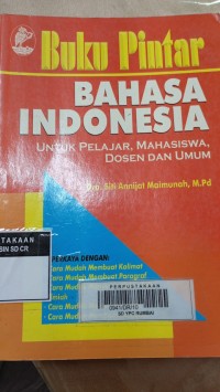 Buku Pintar Bahasa Indonesia