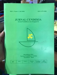 Jurnal Cendikia: Jurnal Pendidikan dan Pengajaran 2008